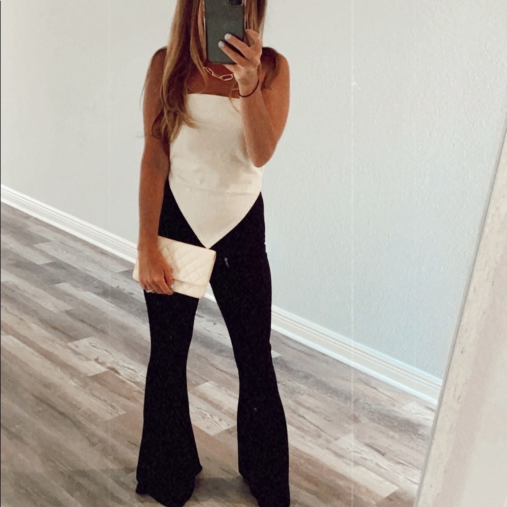 Nasty gal tan denim top 0 - Picture 4 of 4